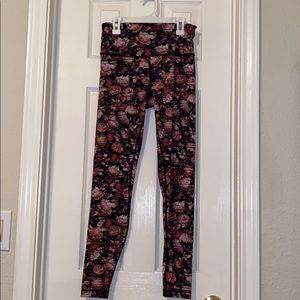 LuLuLemon Floral Leggings